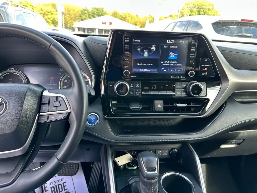 2022 Toyota HIGHLANDER HYBRD XLE