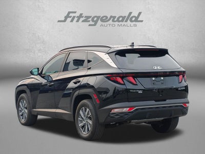 2024 Hyundai TUCSON HYBRID Blue