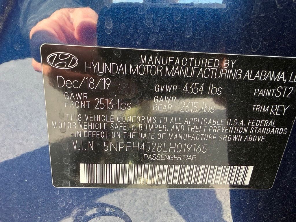 2020 Hyundai SONATA Limited