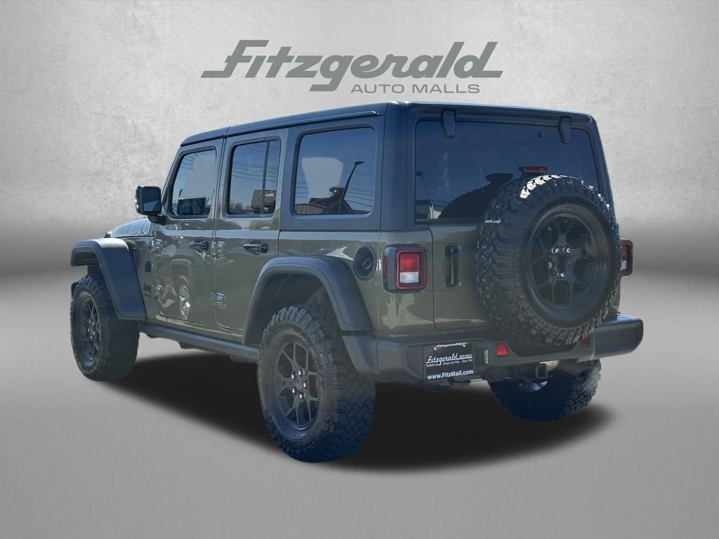 2025 Jeep Wrangler 4-Door Willys 4x4
