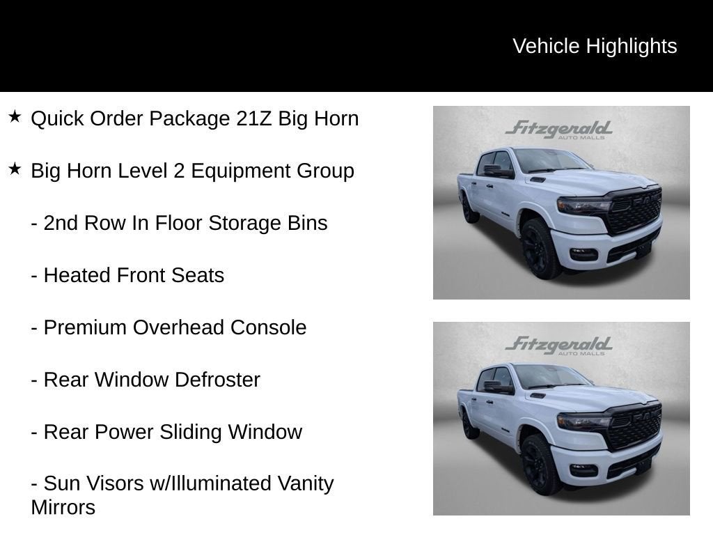 2025 RAM 1500 Big Horn