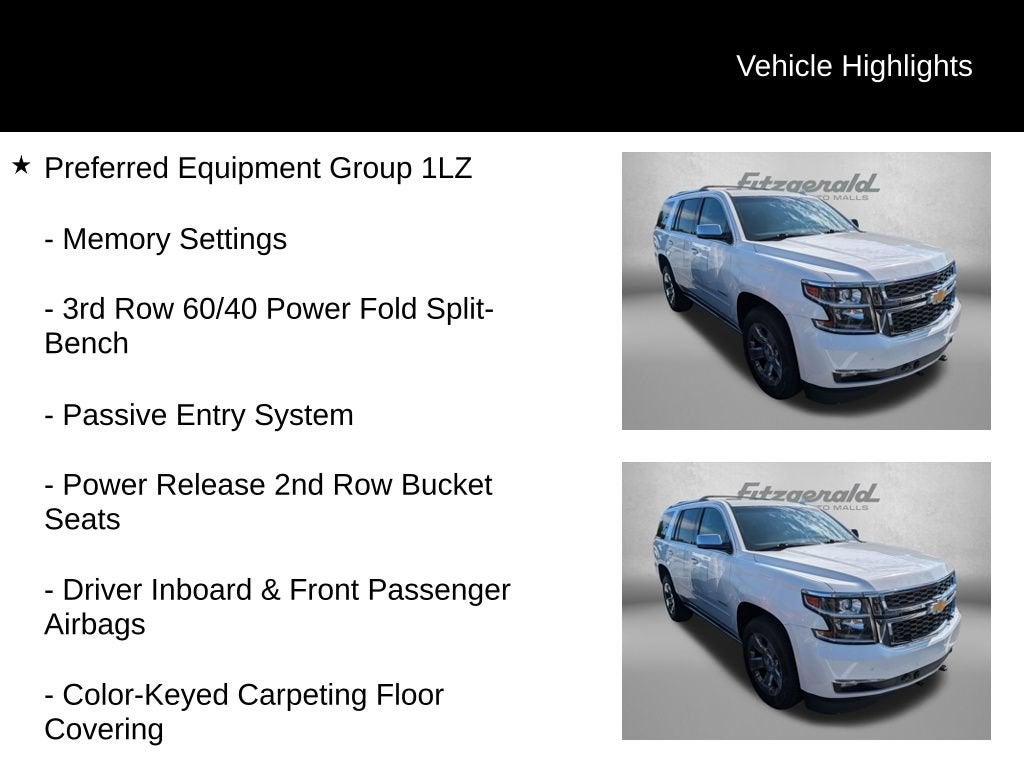 2017 Chevrolet Tahoe Premier