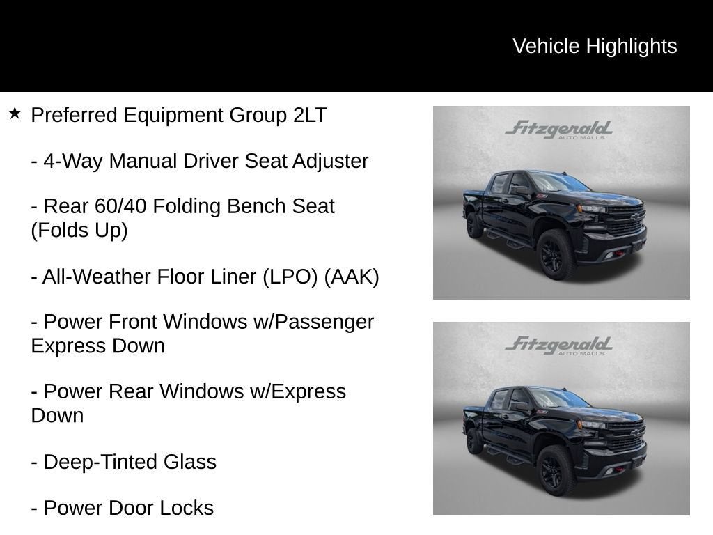 2020 Chevrolet Silverado 1500 LT Trail Boss