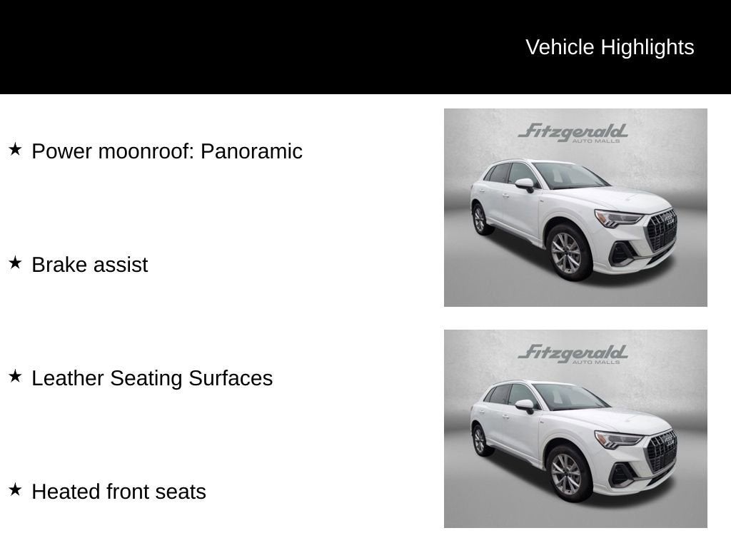 2025 Audi Q3 S line Premium