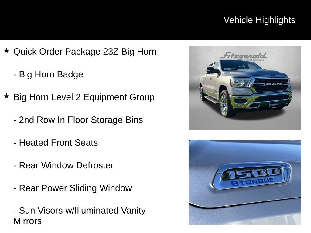 2022 RAM 1500 Big Horn
