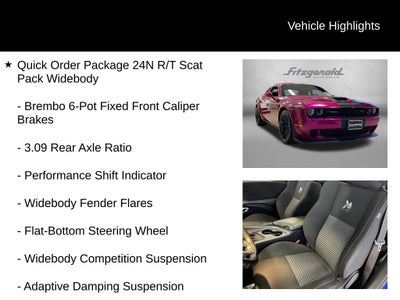 2021 Dodge Challenger R/T Scat Pack Widebody