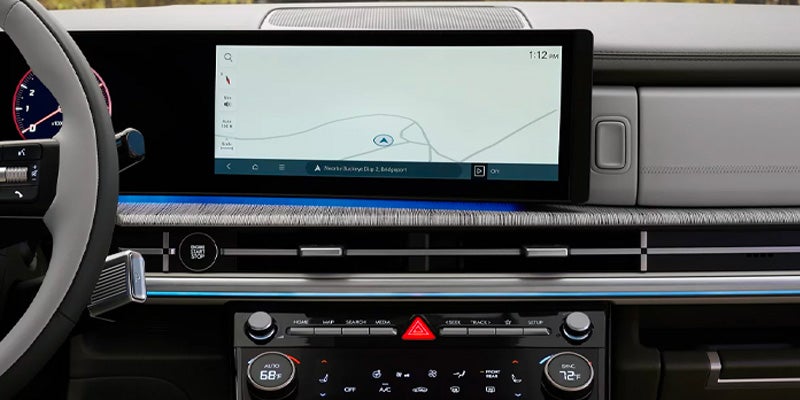 Hyundai Santa Fe display