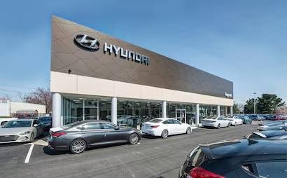 Hyundai showroom building